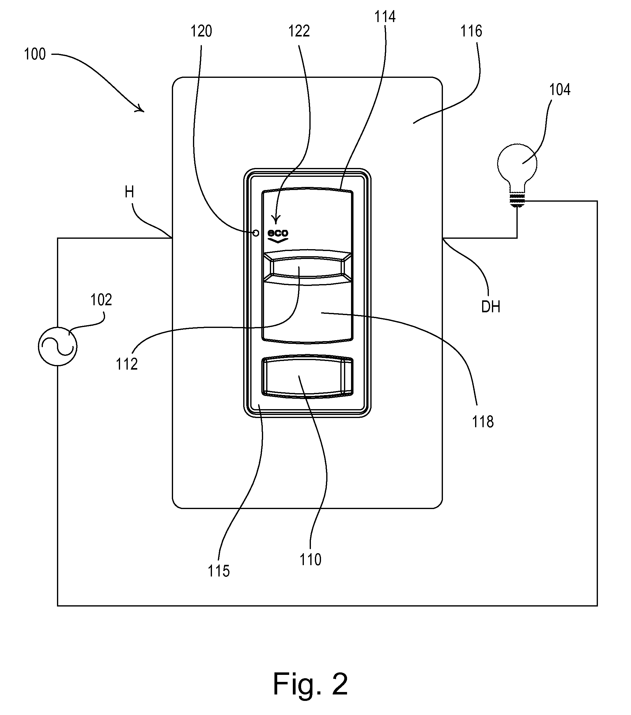 Load Control Device Having A Visual Indication of Energy Savings and Usage Information