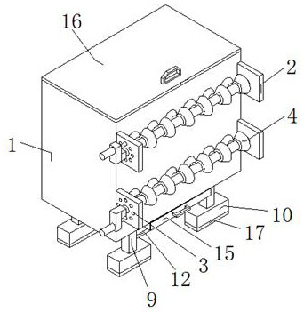 Efficient screening device for ceramic abrasive production and screening using method