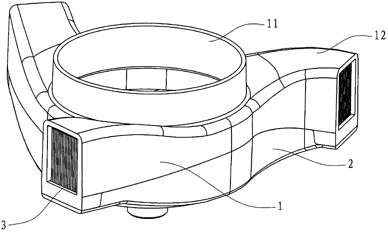 Tray of animal feeding device