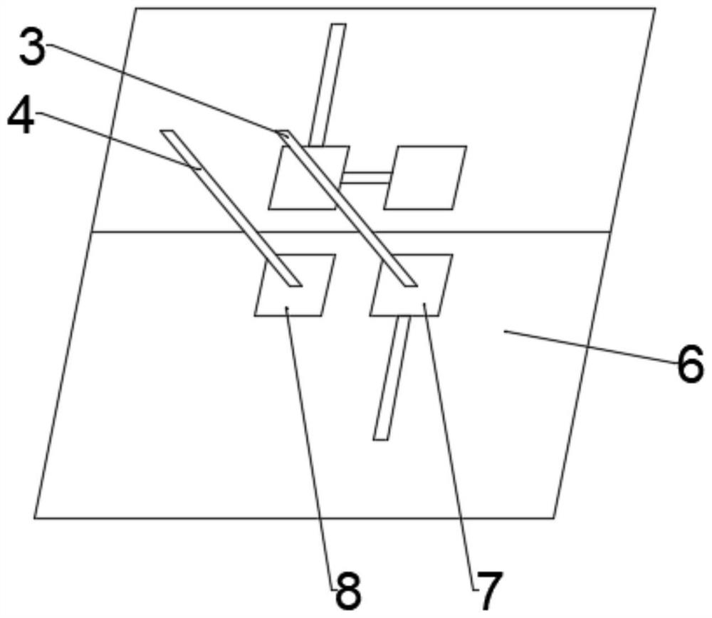 Radio frequency test probe structure and radio frequency test system