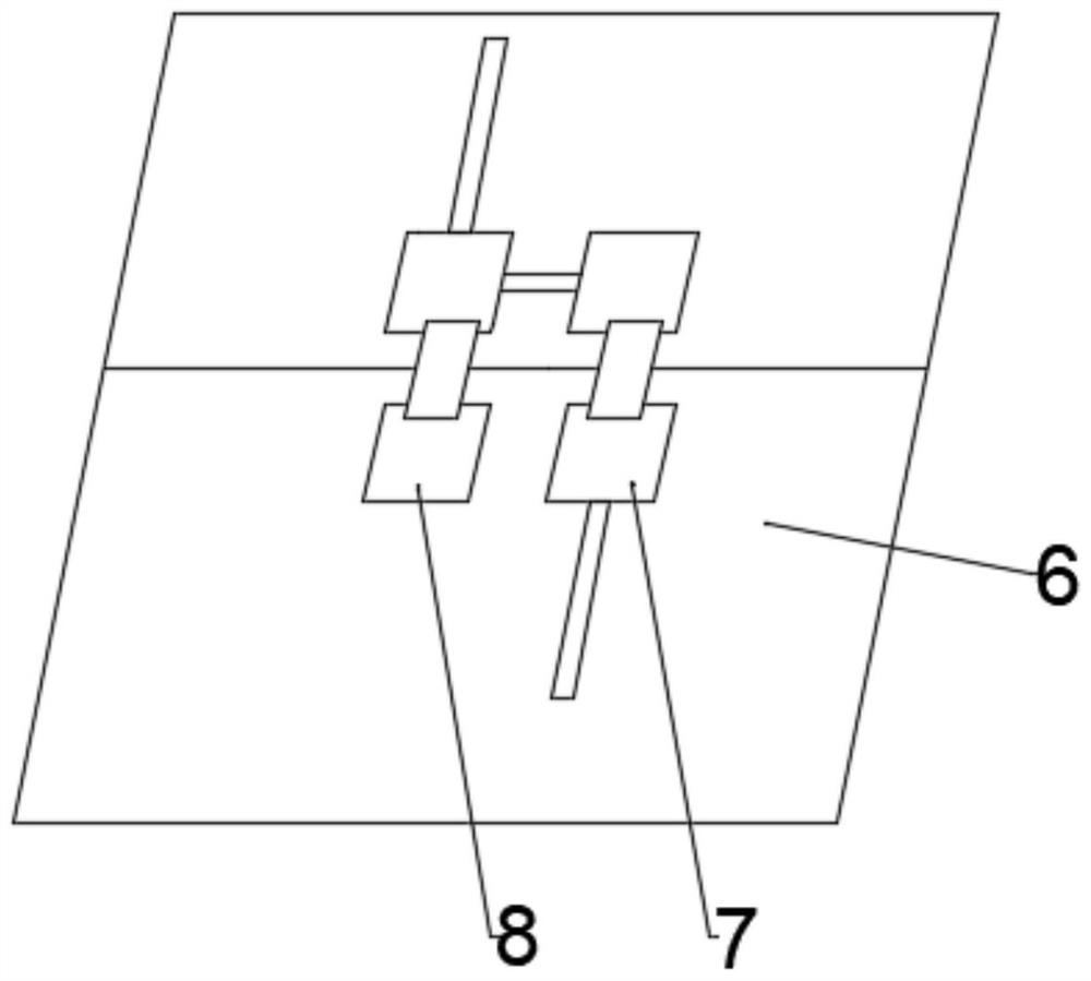 Radio frequency test probe structure and radio frequency test system