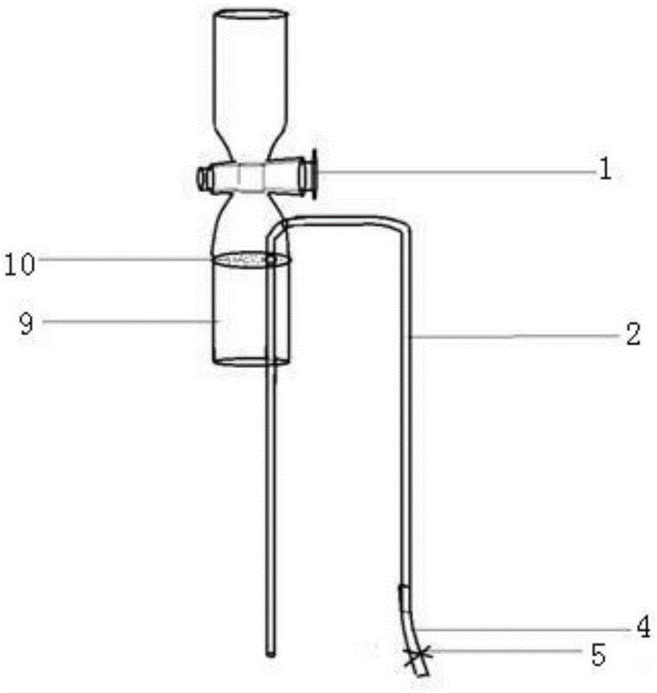 Apparatus for determining exchange capacity of ion exchange resin