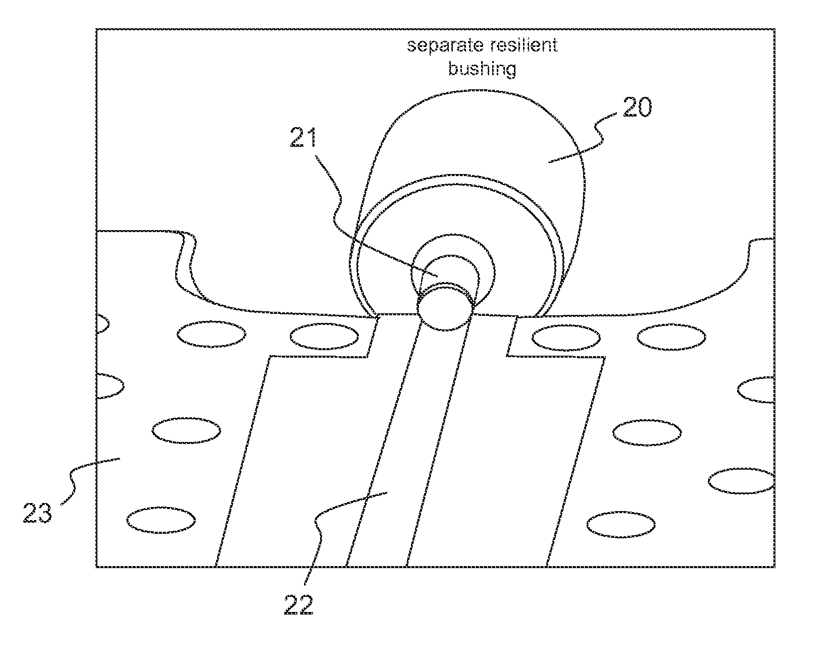 Electromagnetic protection device able to protect a microwave connection between a connector and a microwave element