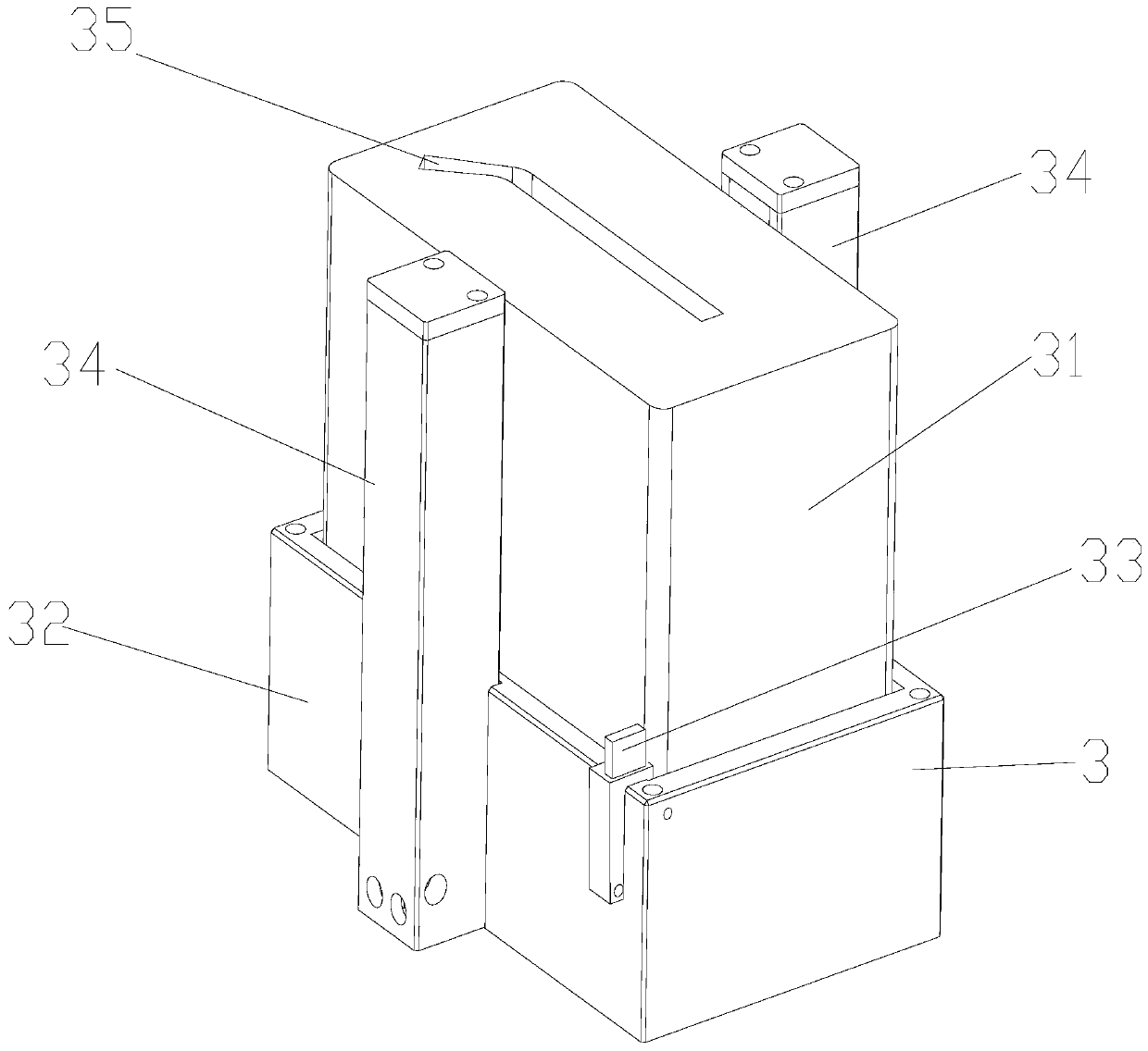 Automatic power test machine for ultra-thin heat pipe and working method thereof