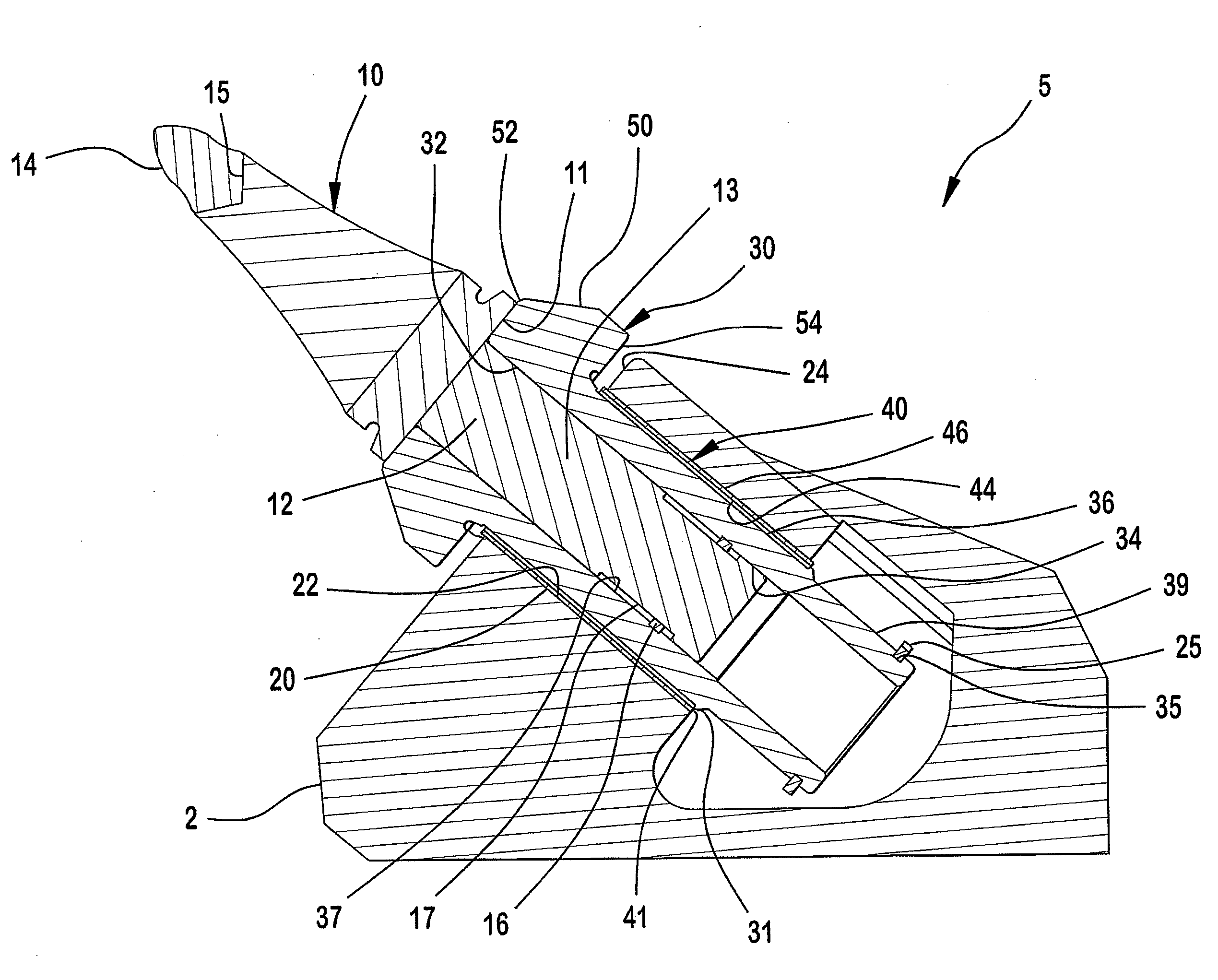 Cutting pick and mounting assembly