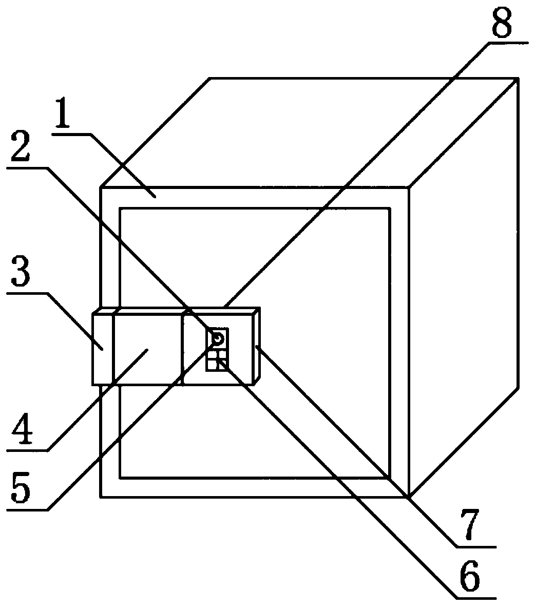 Face recognition express parcel box