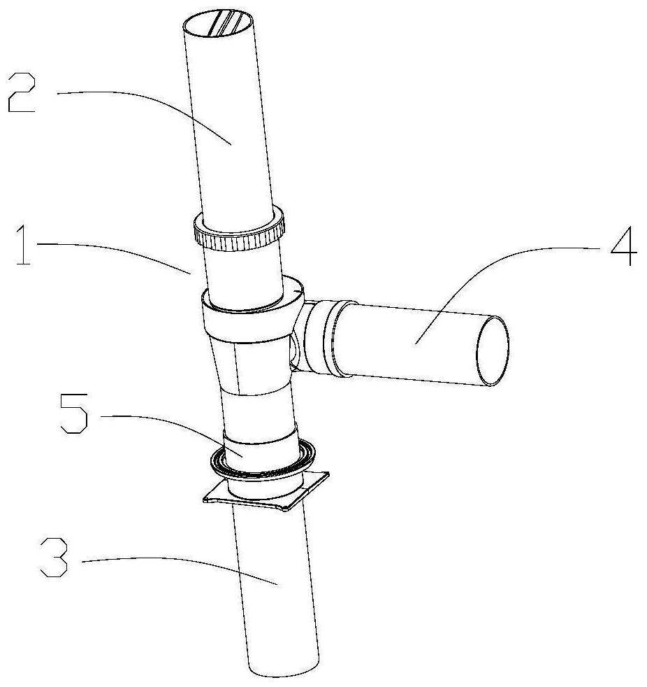 A special swirl single riser system