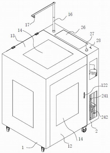 A kind of automatic manufacturing method of closed flower pot body