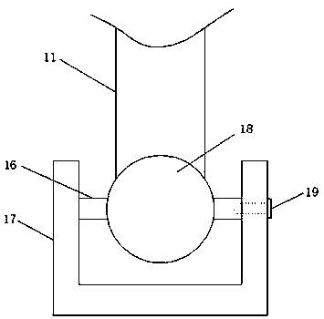 Building survey lofting device based on BIM