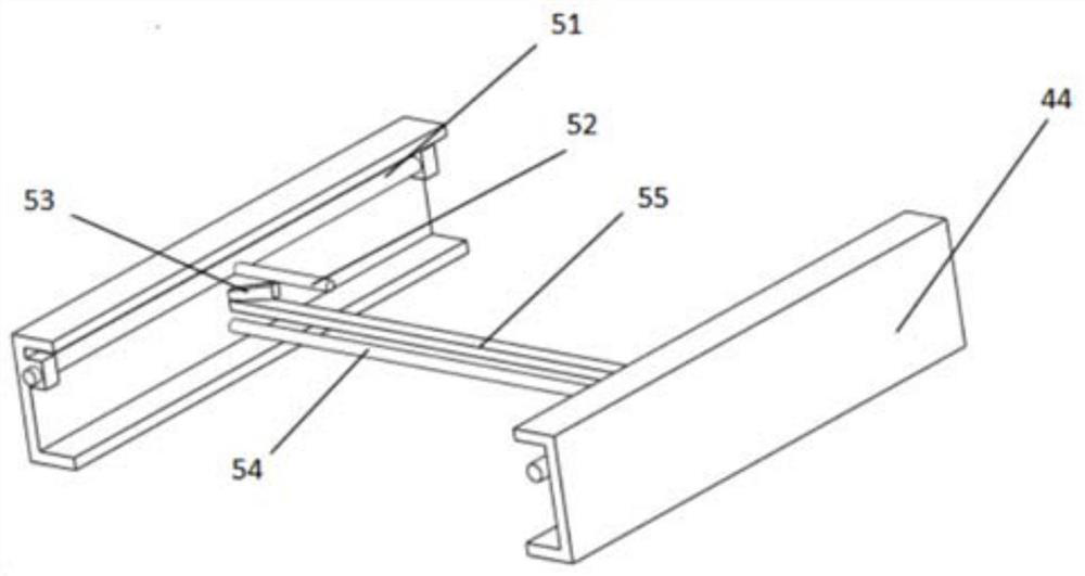 Cutting height adjustment device for multifunctional leaf crop harvester