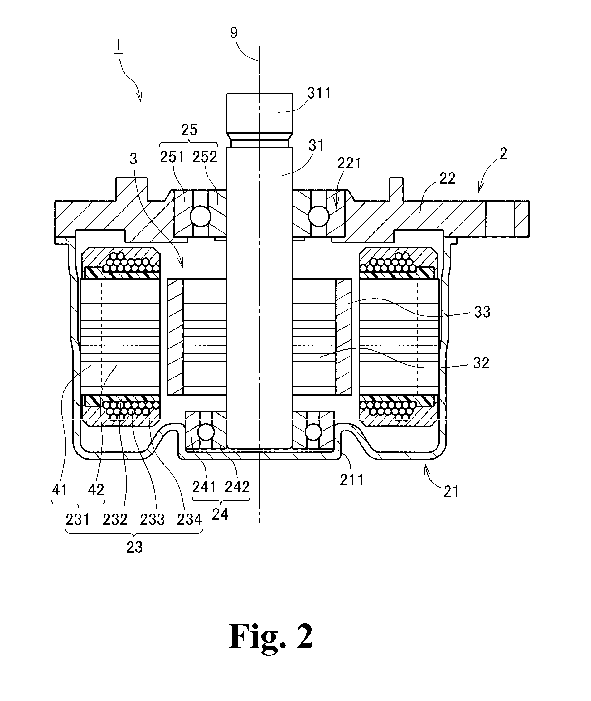 Motor and method of manufacturing motor