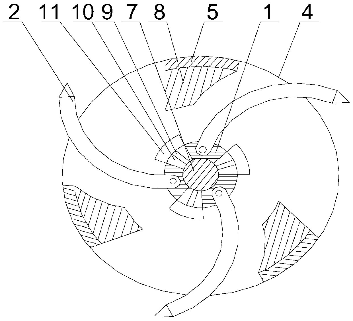 Cutters for internal burrs of straight seam steel pipes