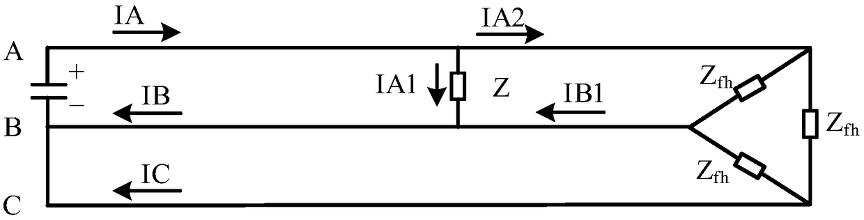 Local feeder line fault isolation method and system based on permanent fault identification