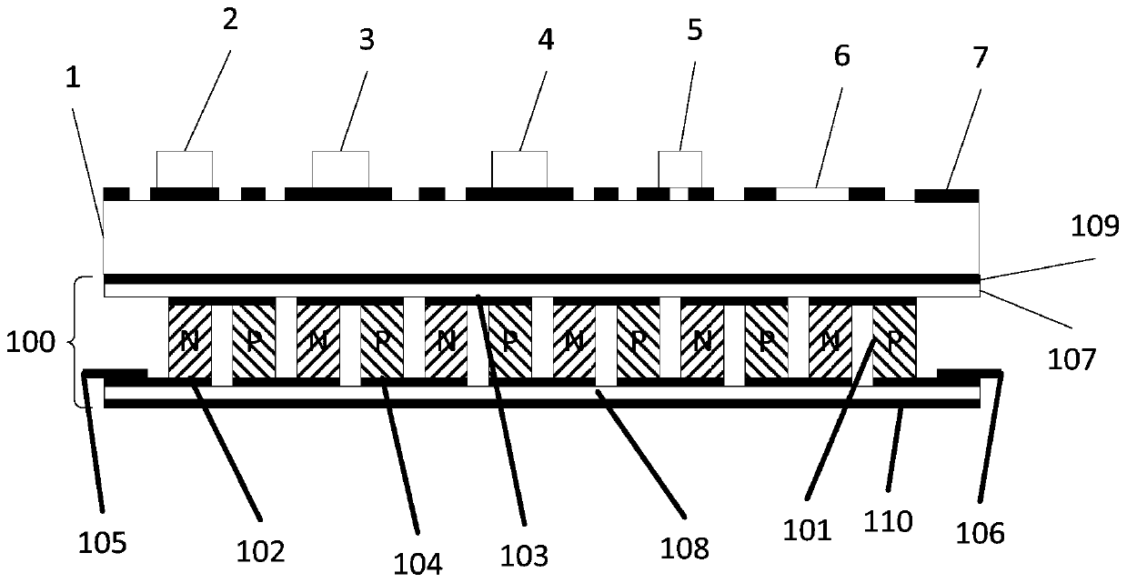 Photoelectric module assembly with precise constant temperature control function and manufacturing method thereof