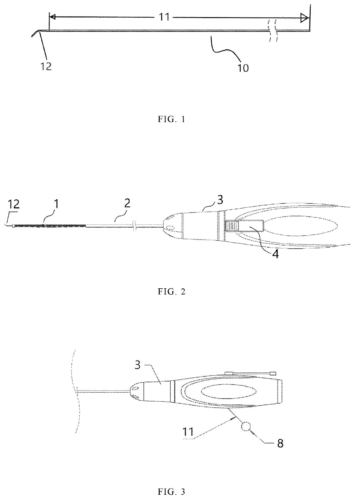 Radio frequency ablation catheter having function of moving guide wire