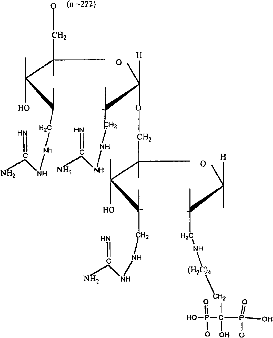 Modified hydroxypolymer conjugates with bone seeking and tumor killing moieties