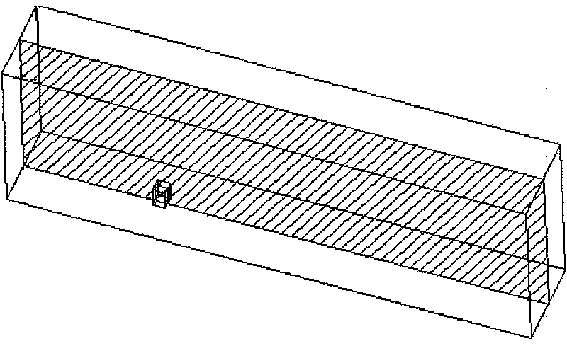 Method for measuring and calculating regulation scale of artificial fish shelter flow field