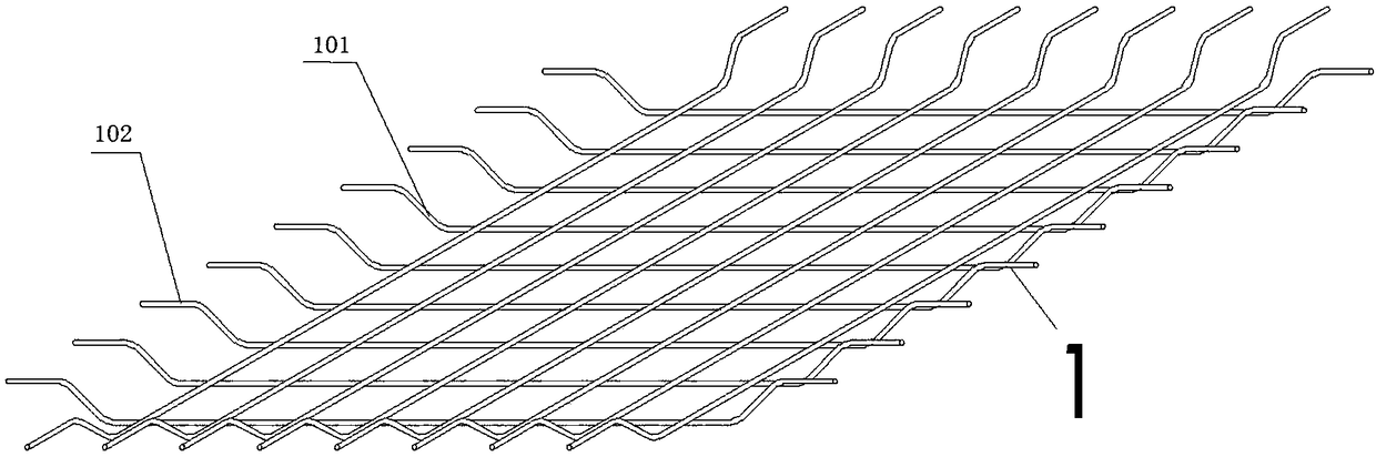 Three kinds of welded meshes of deformed rebars and preparation method