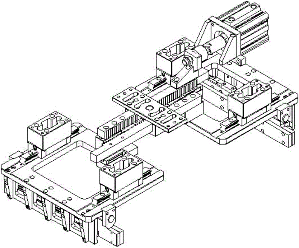 Clamping jaw with pre-positioning function