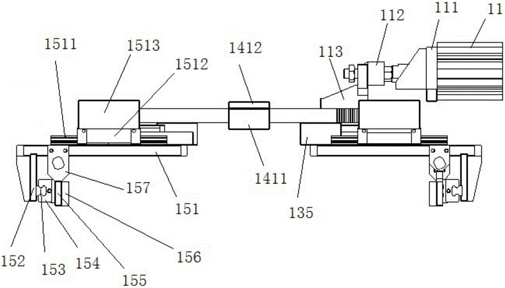 Clamping jaw with pre-positioning function