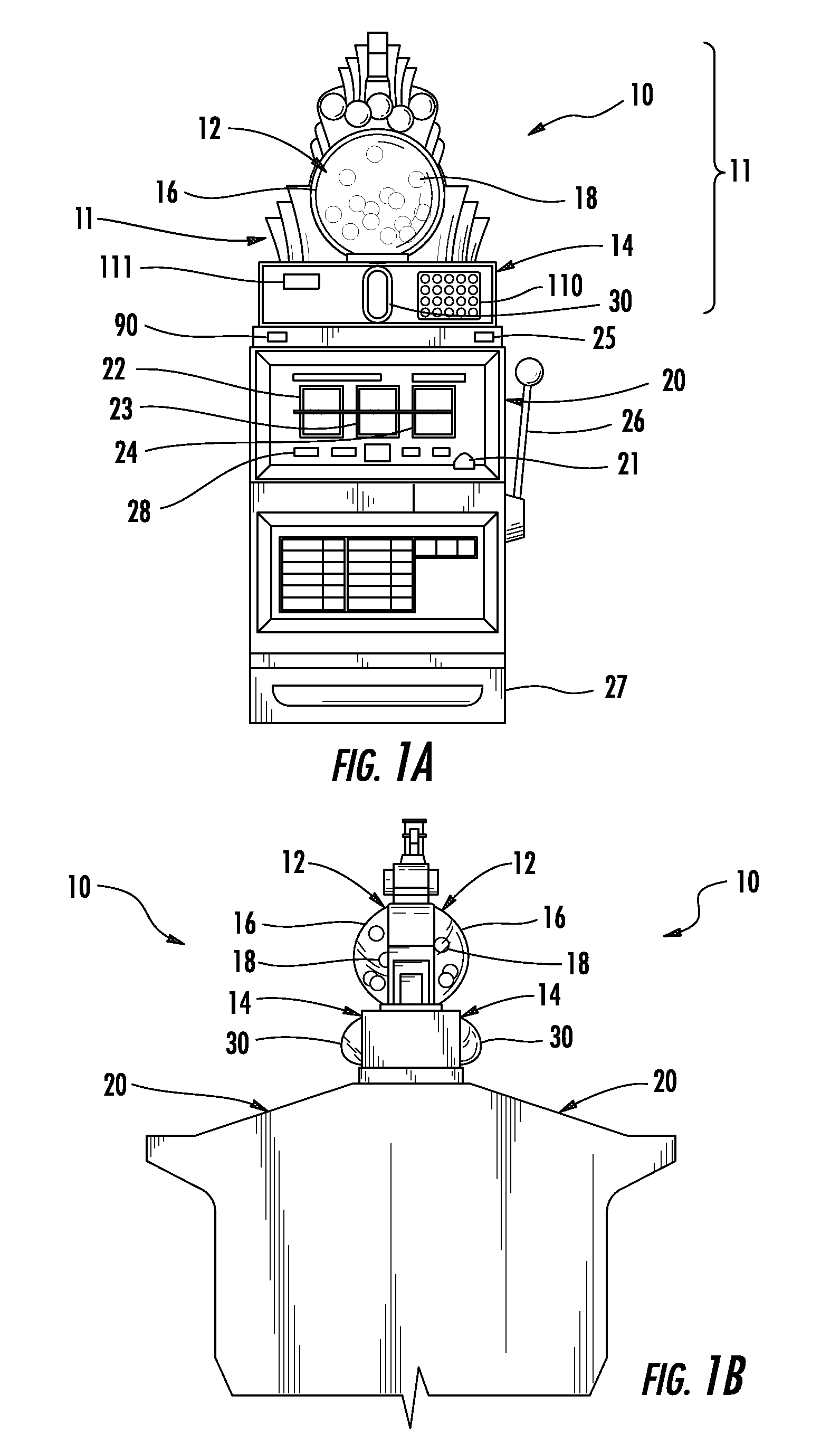 Gaming system with multiple game apparatus and method of use