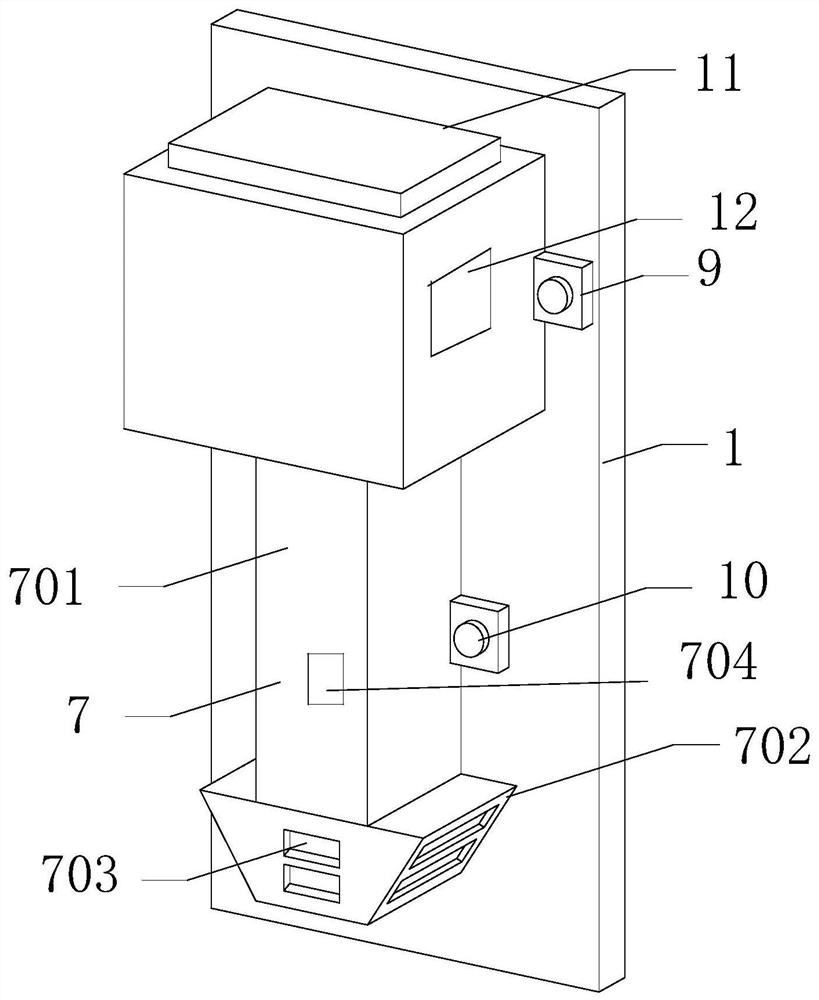 Convenient-to-maintain capacitive debris flow liquid level meter