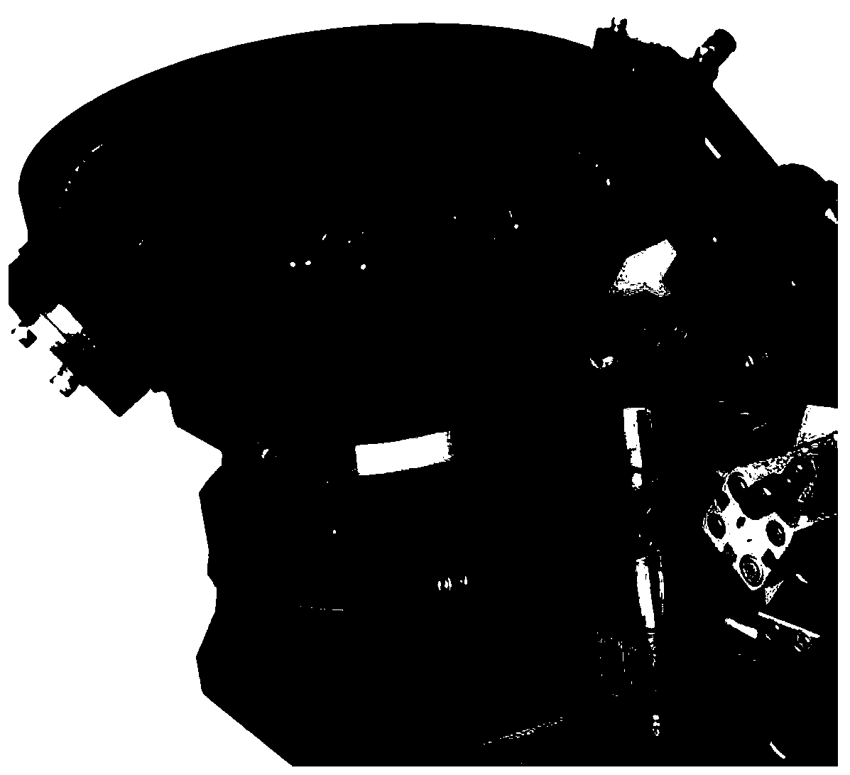 One-drag multi-distributor based on motor pulley drive