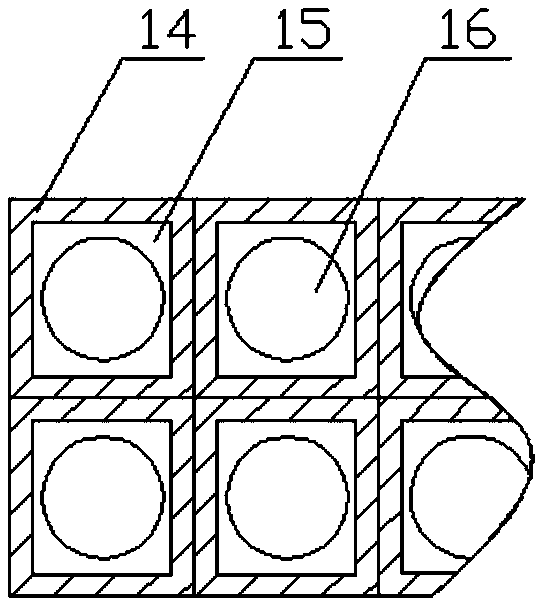 Workpiece storing rack facilitating structure adjusting