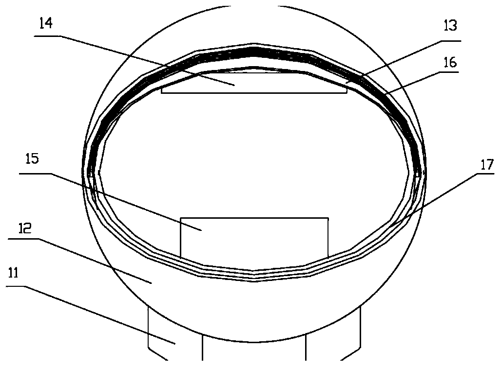 Earthquake self-rescue device with adjustable damping stiffness of hydro-pneumatic spring and working method