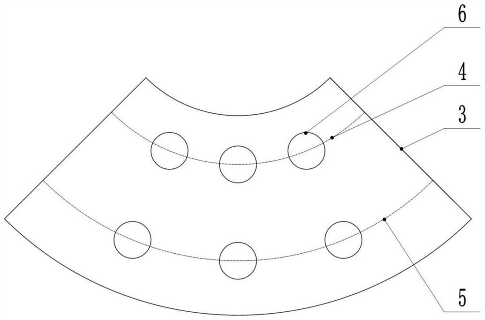 Annular double-chamber lime kiln spray gun adjusting method