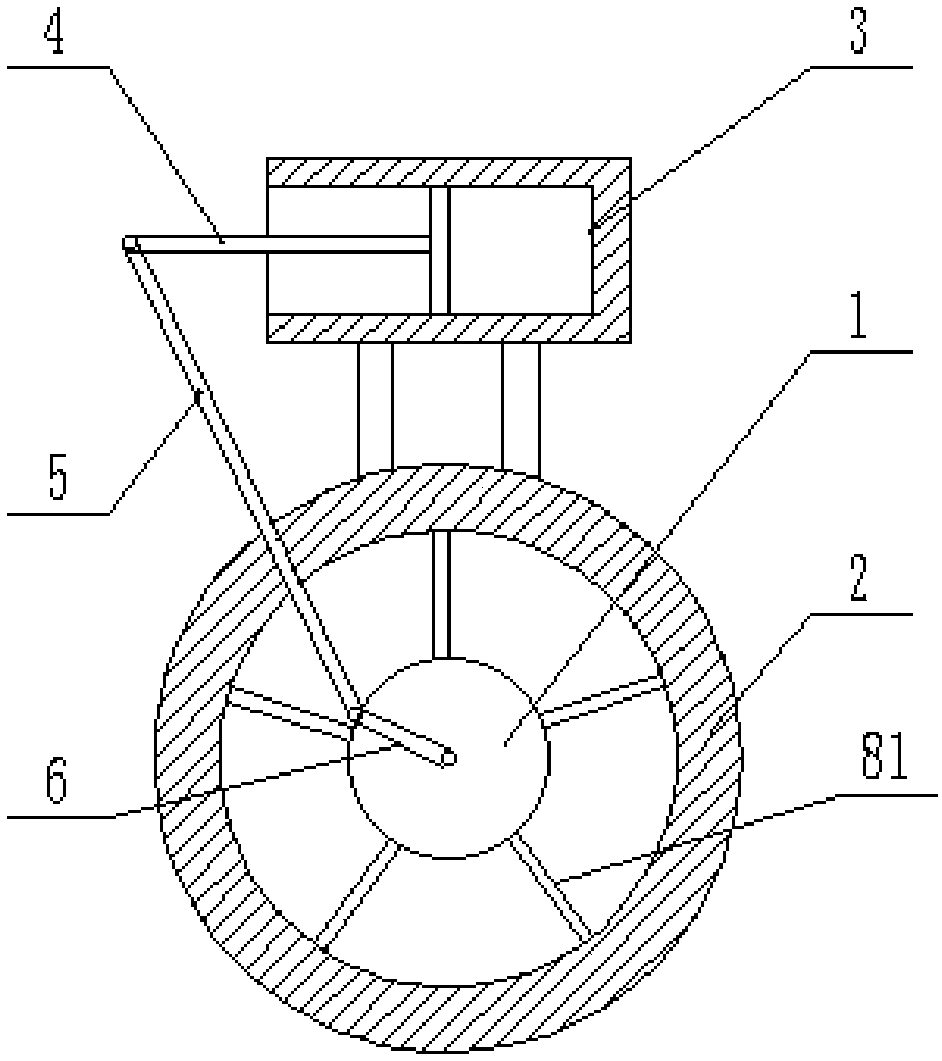 Sand drying device for building