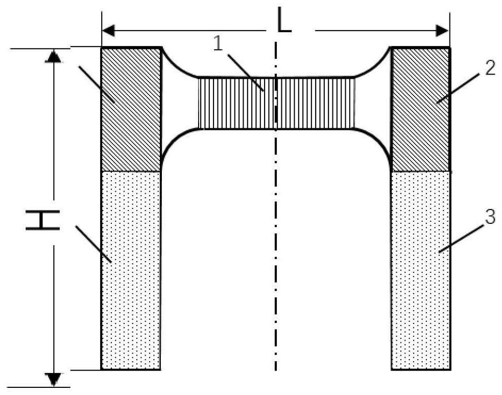 Quasi-in-situ test method for crystal structure evolution in pulse current synchronous loading stretching