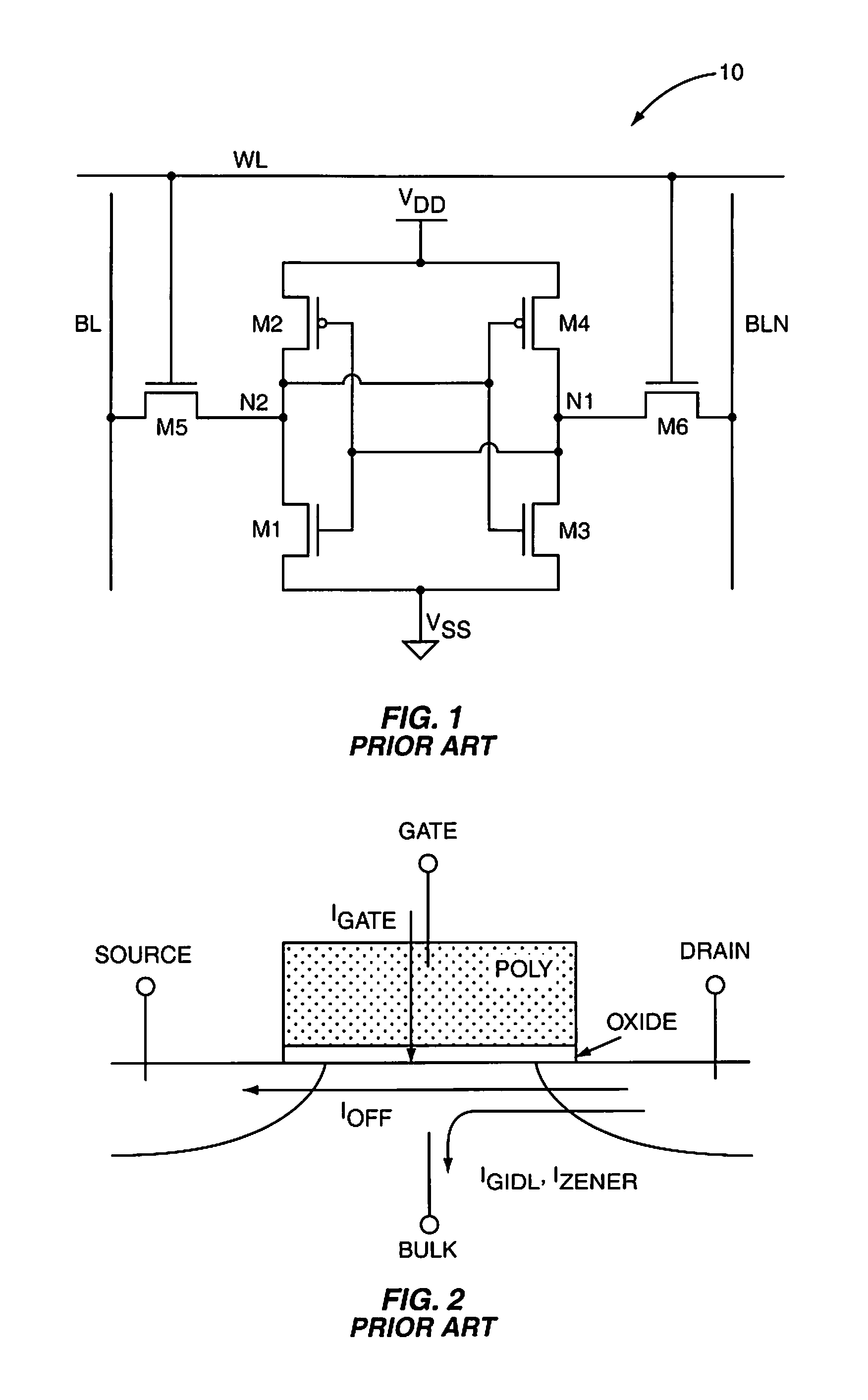 SRAM cell with intrinsically high stability and low leakage