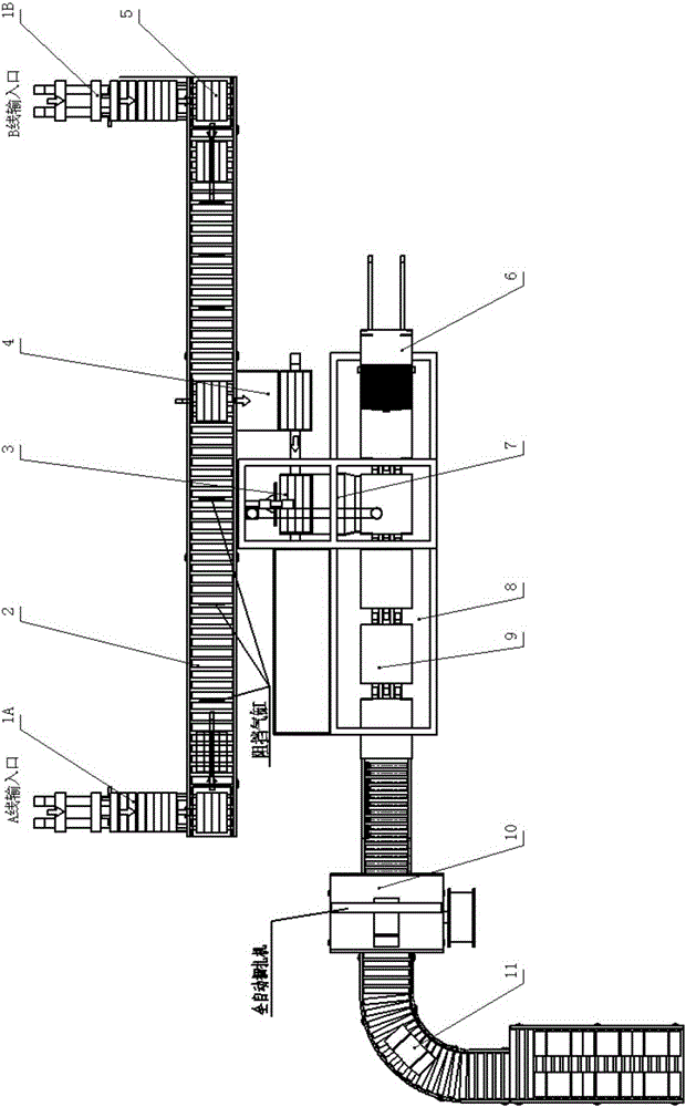 Integrated full-automatic boxing system