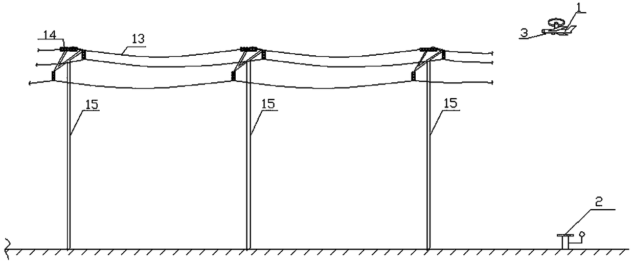 On-line inspection method for infrared temperature sensing device of unmanned aerial vehicle power equipment