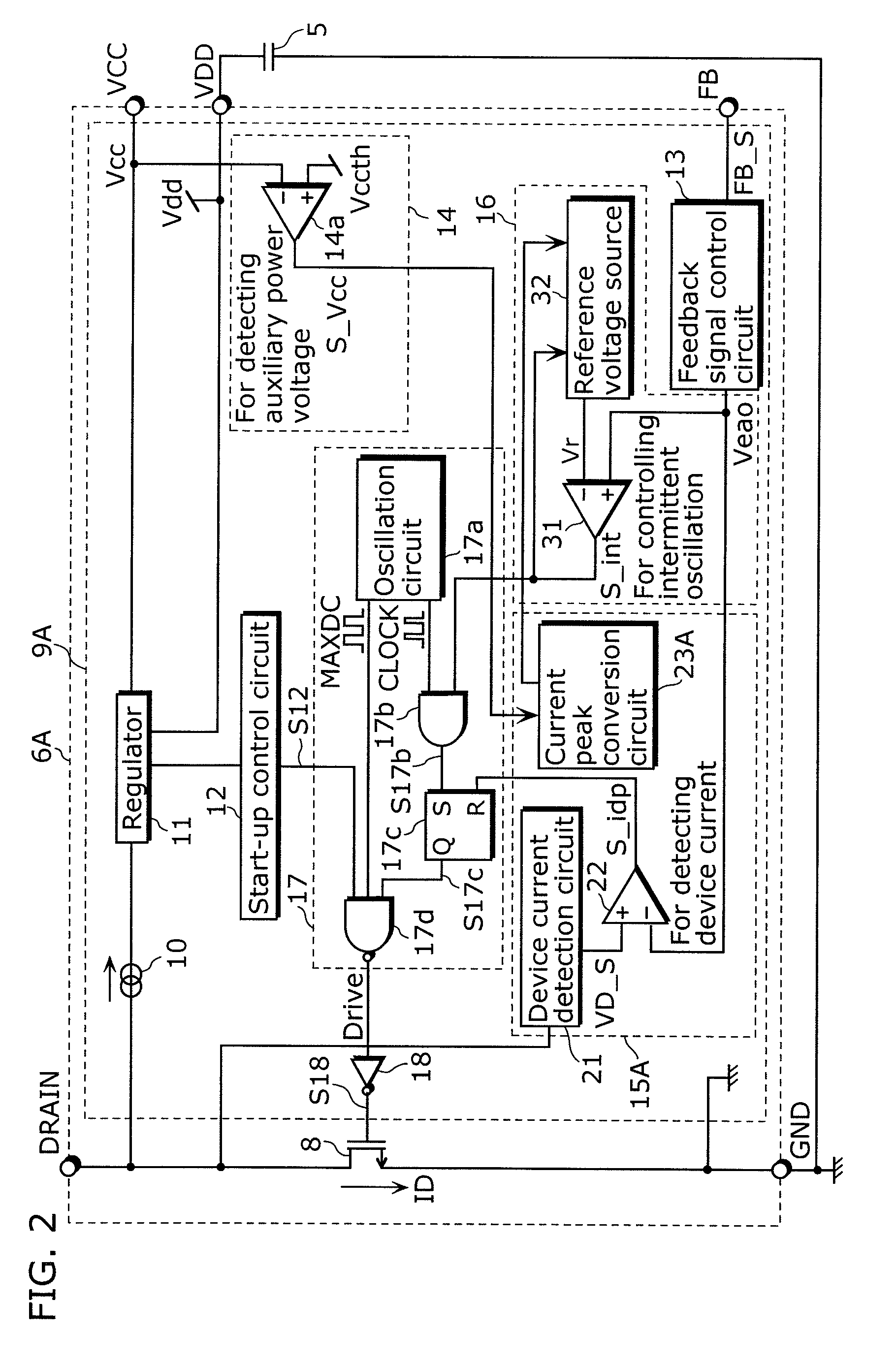 Switching power supply apparatus and semiconductor device