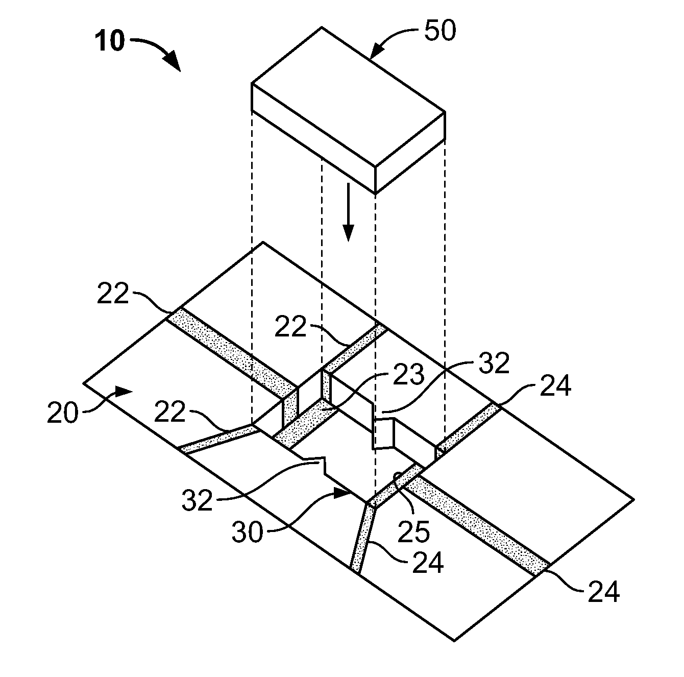 System for attaching electronic components to molded interconnection devices