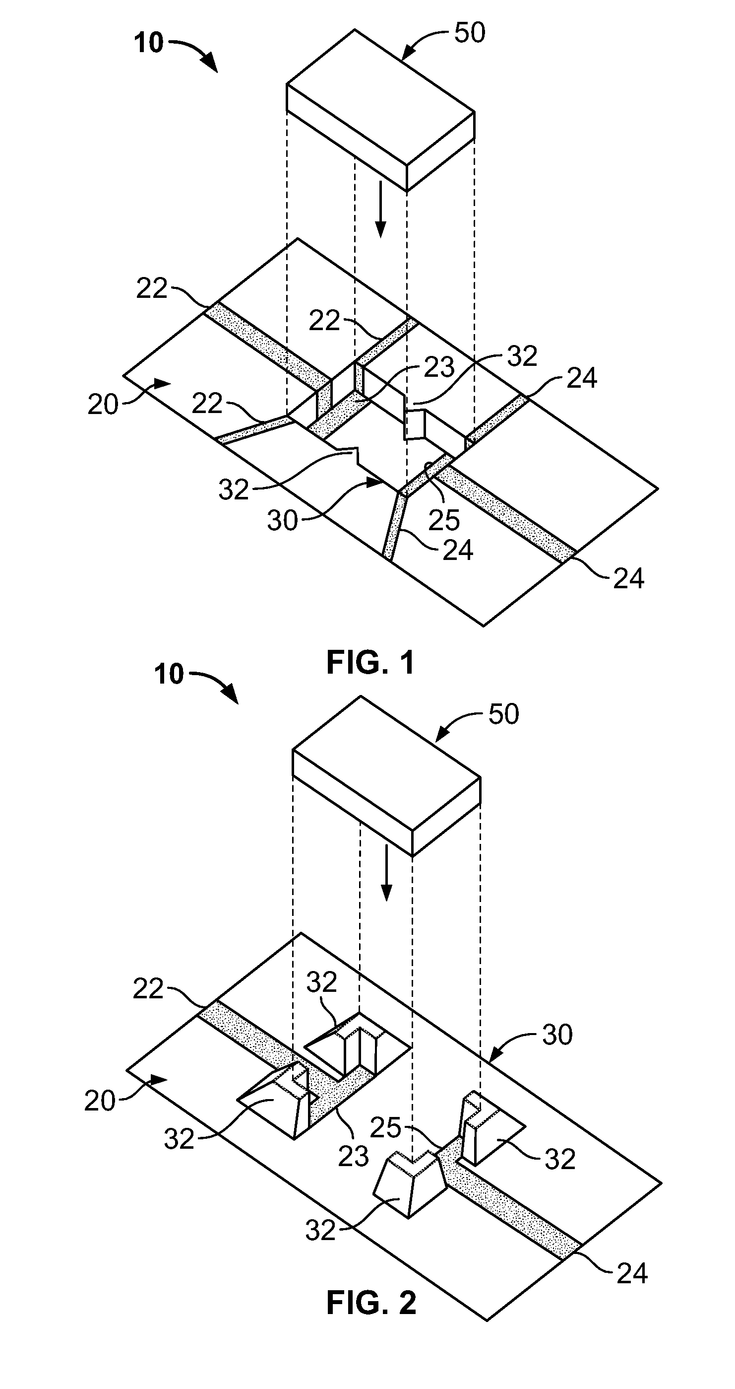 System for attaching electronic components to molded interconnection devices