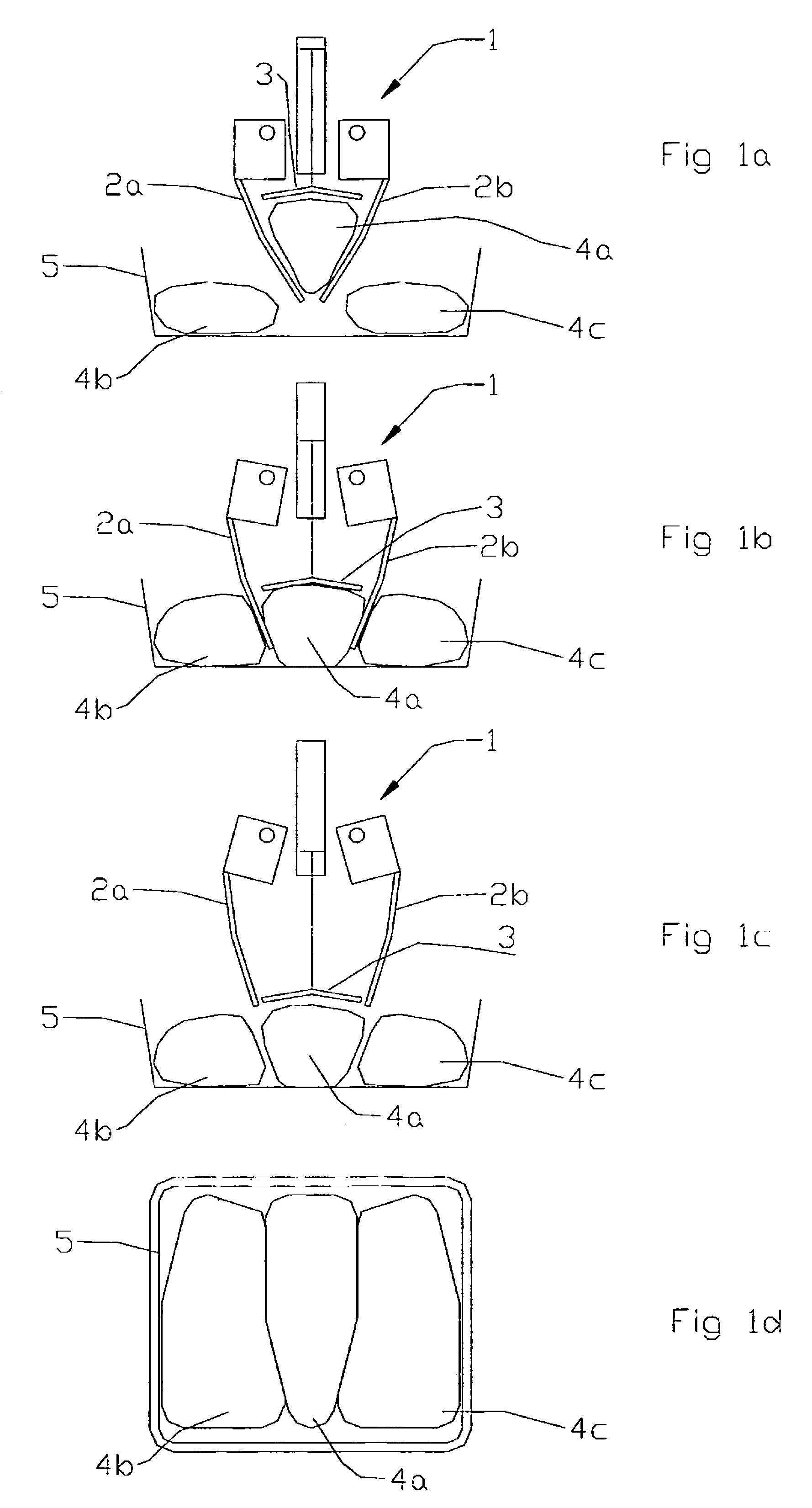 Method for packaging food products, and an arrangement for use in such a method