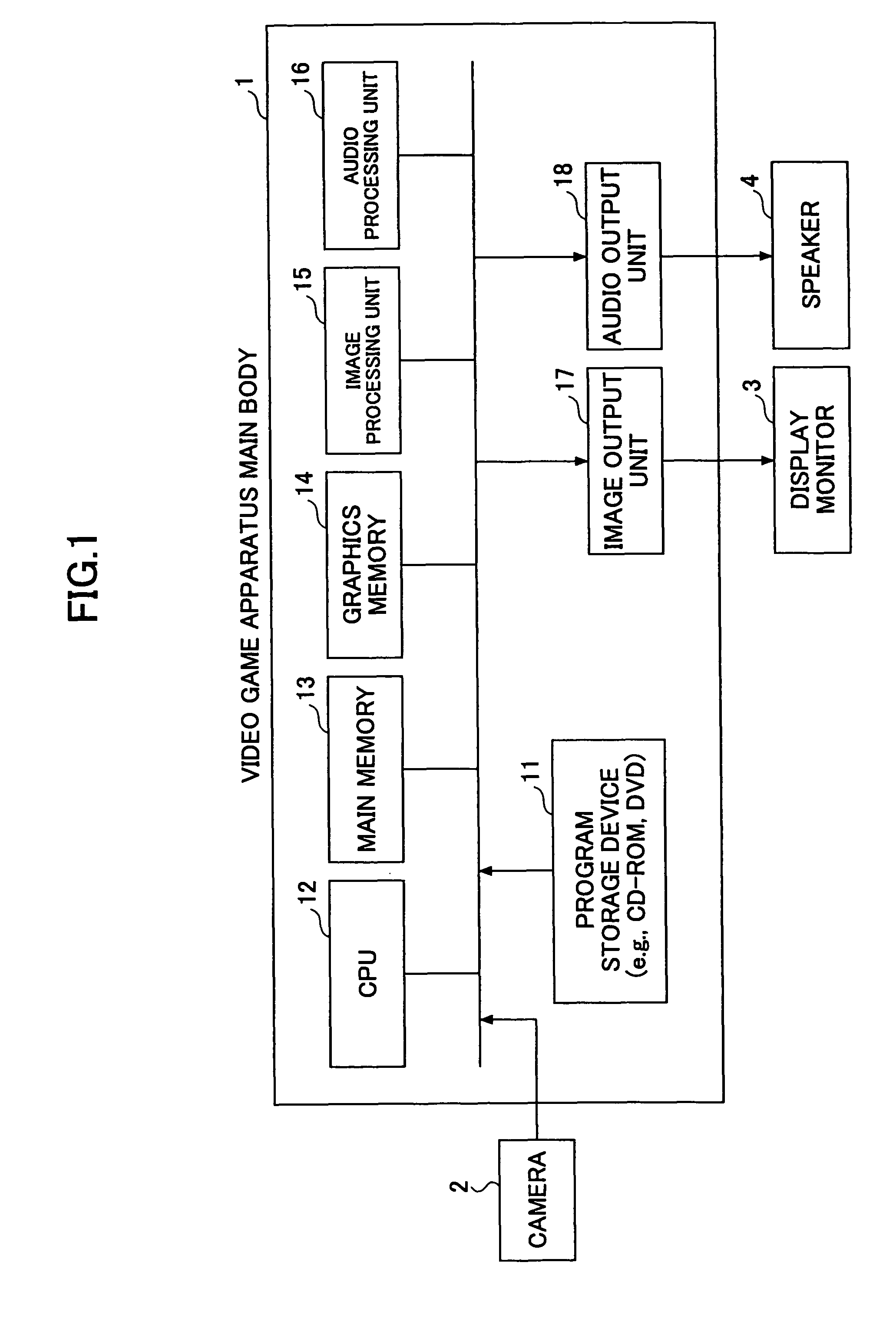 Background image acquisition method, video game apparatus, background image acquisition program, and computer-readable medium containing computer program