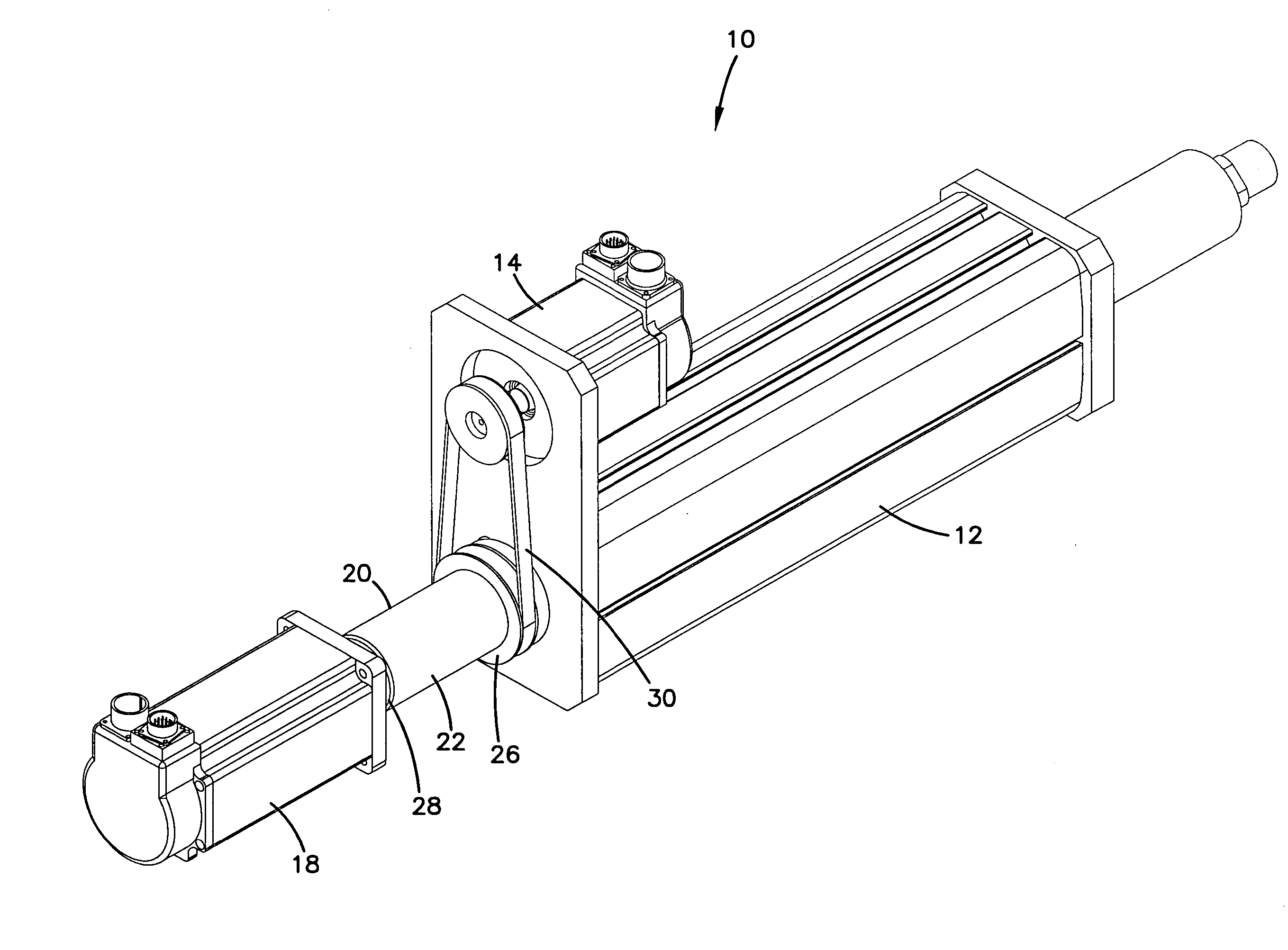 Linear actuator system and method