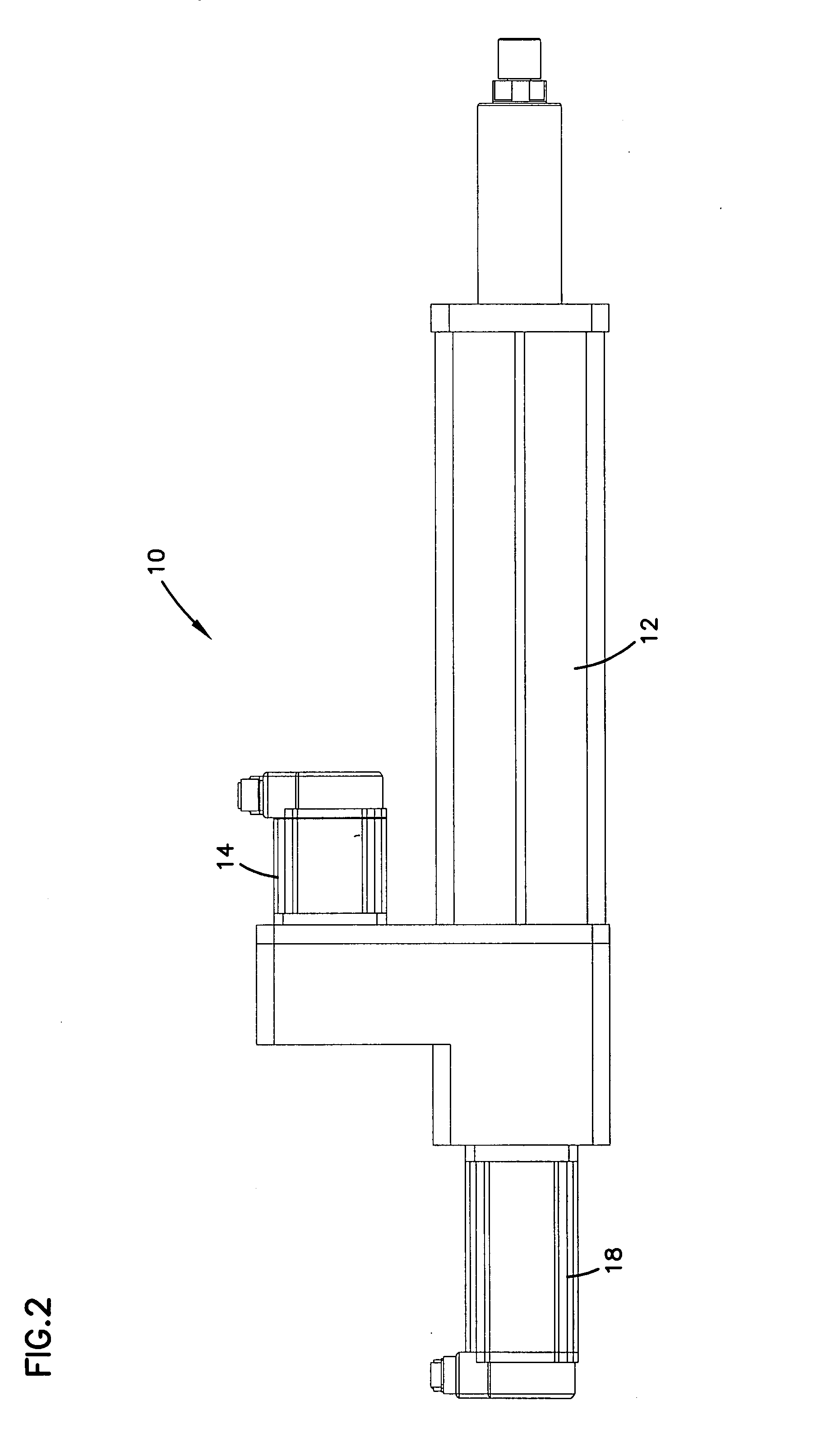 Linear actuator system and method