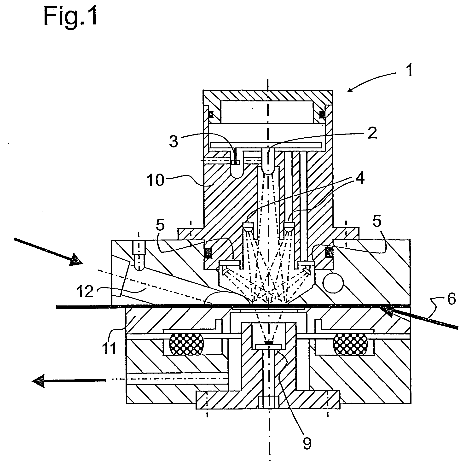 Method of optically measuring black carbon in the atmosphere and apparatus for carrying out the method