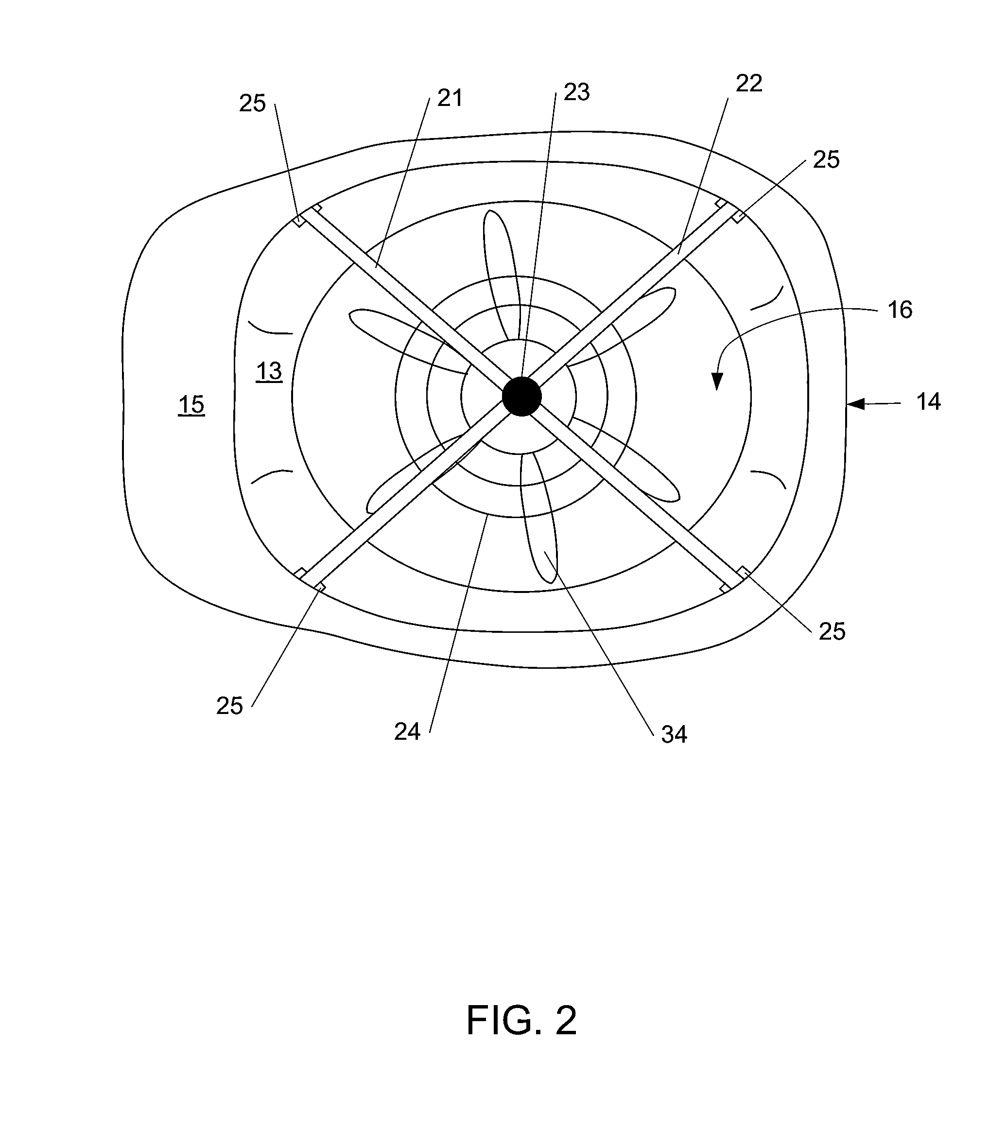 Headgear with fan assembly device