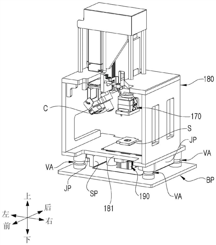 Sorting machine for electronic component testing