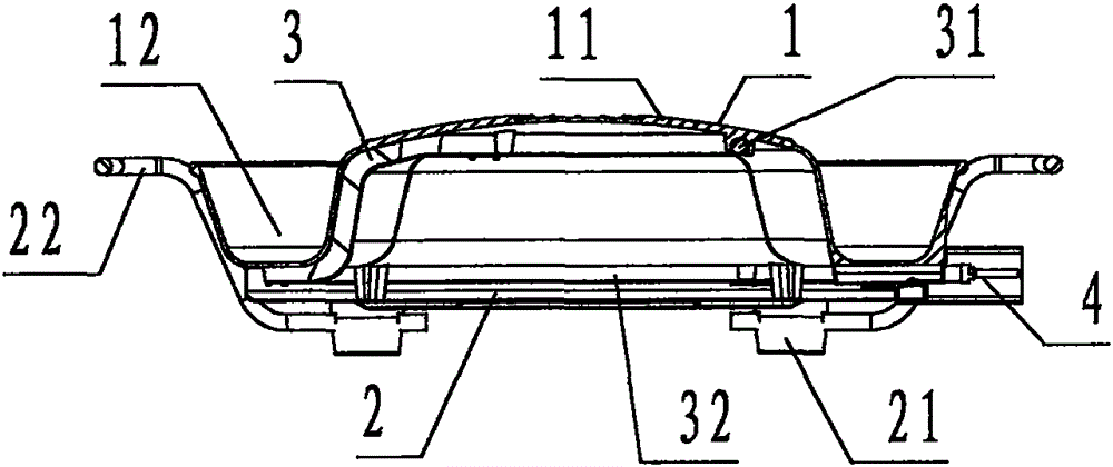 Domestic electric heating baking and instant-boiling pan