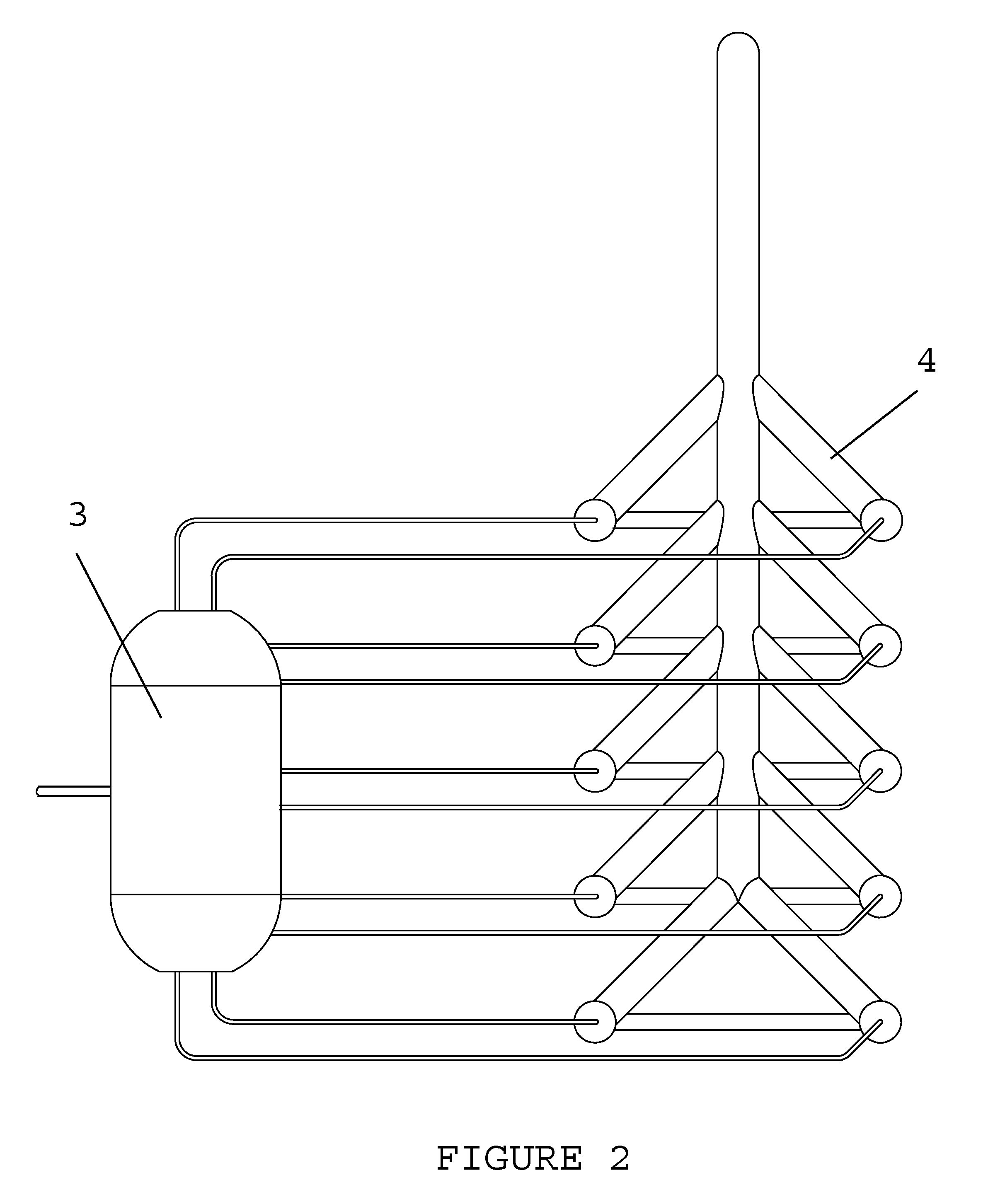 Maritime device for producing electric power