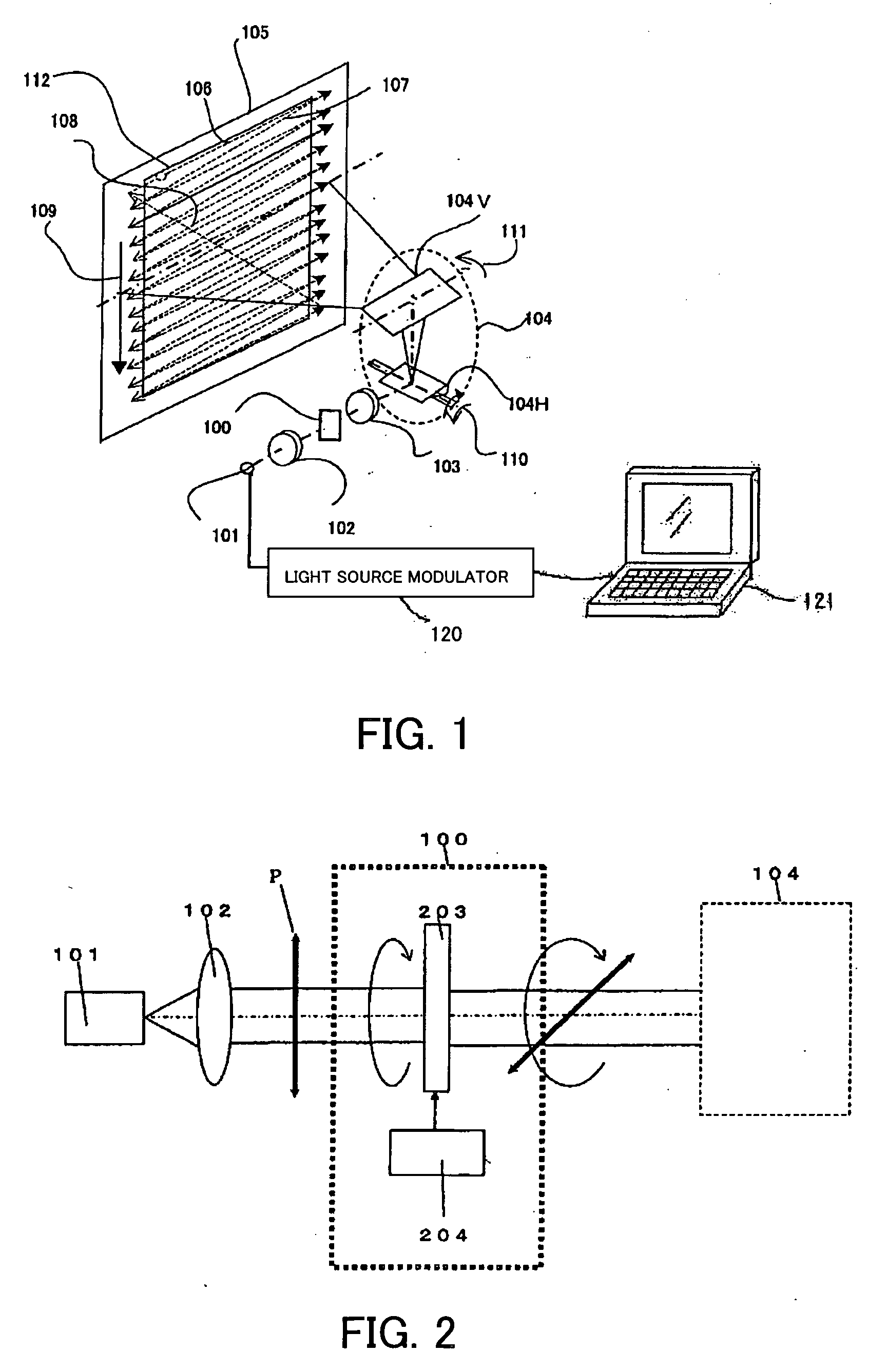 Displaying optical system and image projection apparatus