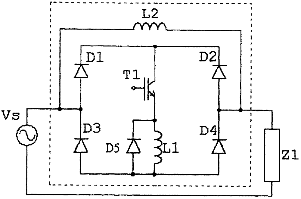 Impedance switching device