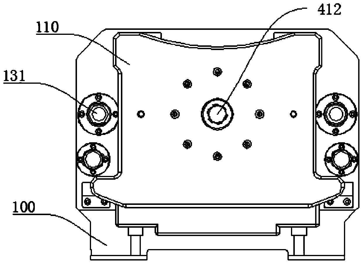 Novel spindle box drive tension device and numerical control machine tool